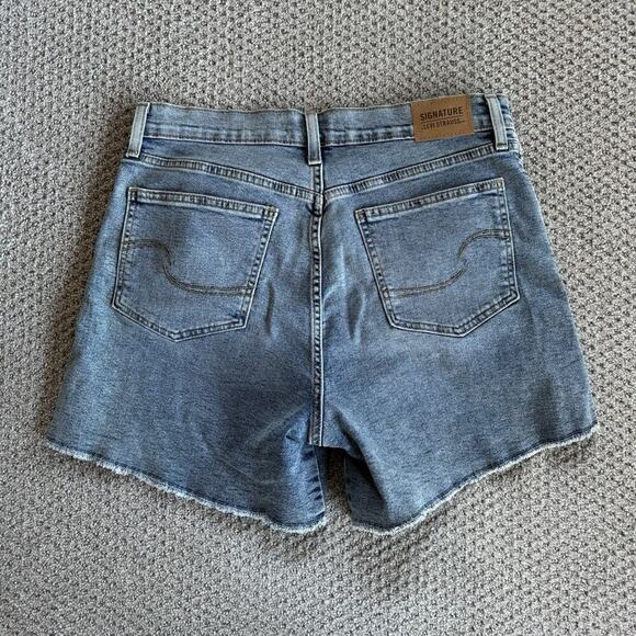 NWOT Signature by Levi Strauss & Co. Gold Women's Heritage High Rise 5" Short 10 - Picture 3 of 11